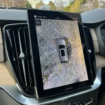 ボルボXC90のディスプレイ