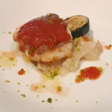 真鯛のトマト 西京味噌焼き