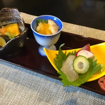 夏着物でお食事に行って来ました。の画像_3