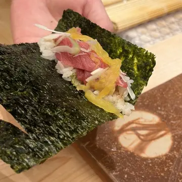 芽ネギとトロたく