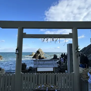 伊勢神宮　二見浦　夫婦岩