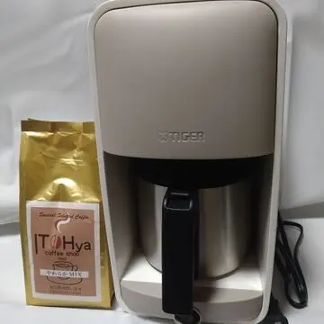 コーヒーやわらかとコーヒーメーカー