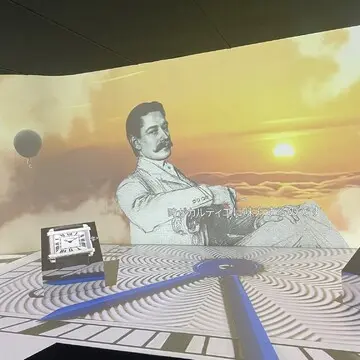 「TIME UNLIMITED – カルティエ ウォッチ 時を超える」のイベントの様子