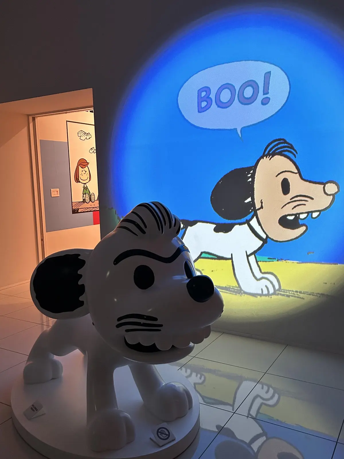 スヌーピーミュージアム内