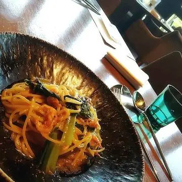 白金台・八芳園のスラッシュカフェ、ランチのパスタ