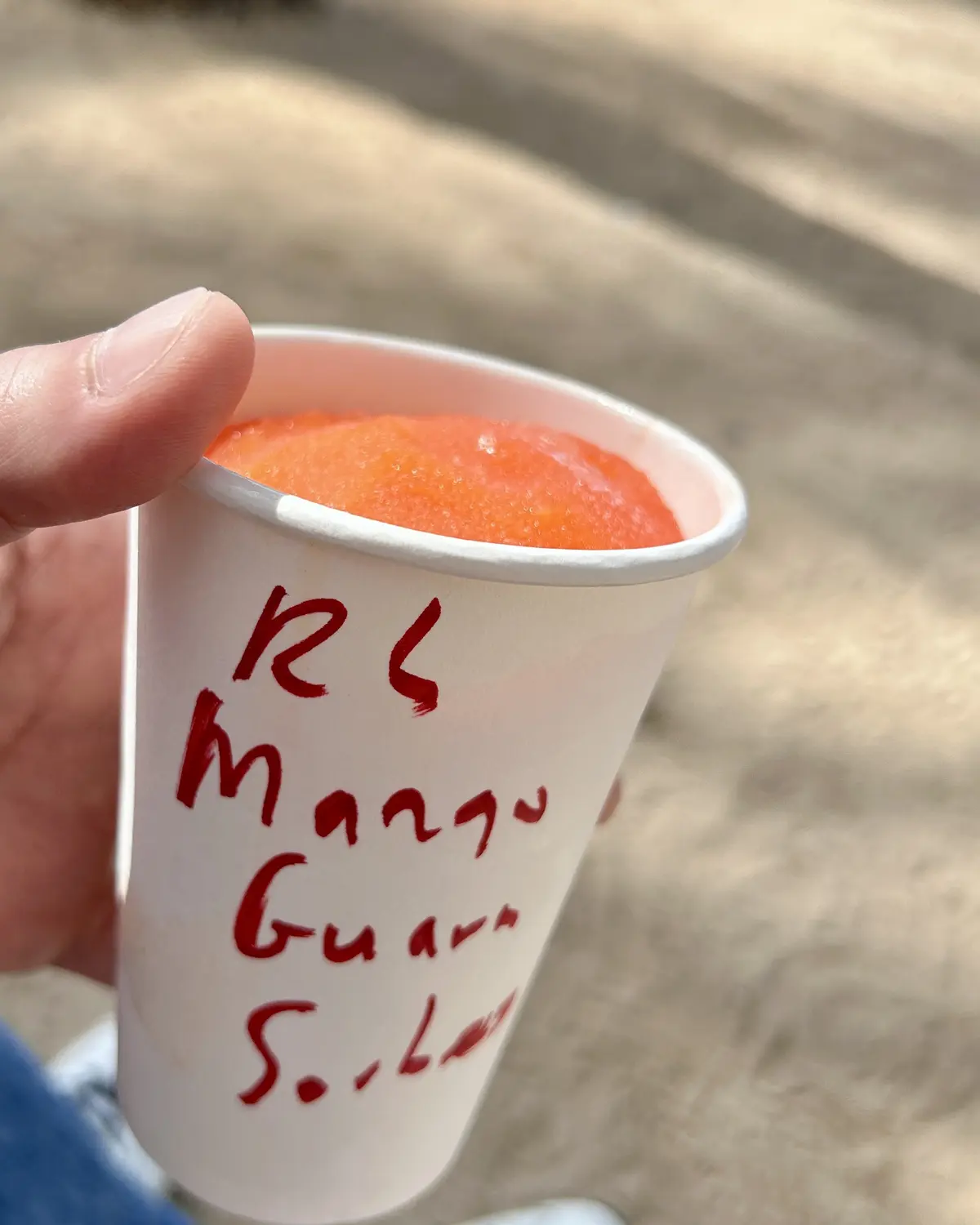 マンゴー・グアバソルベ