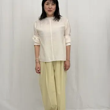 斉藤くみさん　166cm
イエロー/38サイズ着用