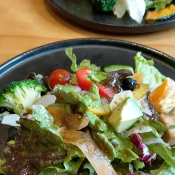 有機野菜のサラダ