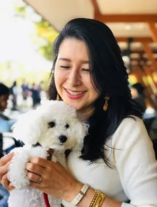 エクラ 華組　松ヶ崎由紀子さんの愛犬