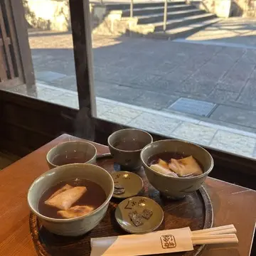 冬季限定のぜんざい