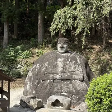 諏訪大社　下社春宮　浮島　万治の石仏