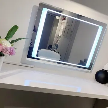 こちらでメイクレッスンです