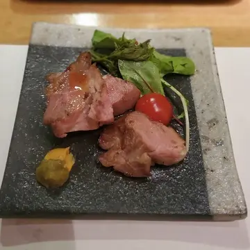 道産豚のグリル。柔らかくて美味しい！