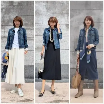 春におすすめ「デニムジャケット」♡
