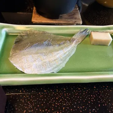 有馬御苑の朝食の名物・魚の干物