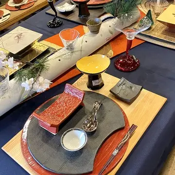 とうしょう窯のテーブルコーディネート