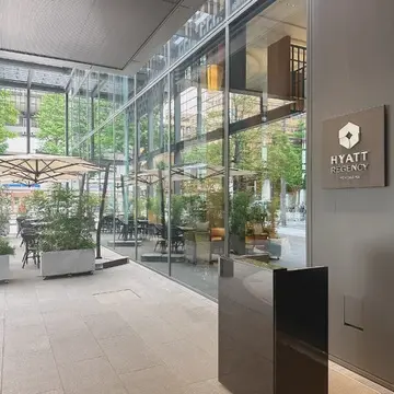 ハイアットリージェンシー横浜エントランス