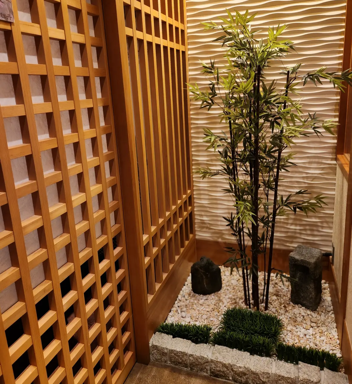 落ち着いた個室をご用意して頂きました。