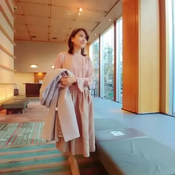 ふんわりマモレ丈スカートで