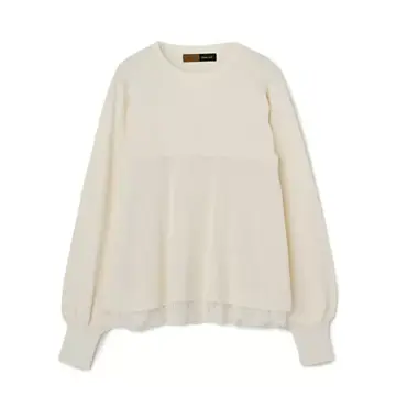 E by eclat
Room no.8 for E by eclat 裾レースペプラムニット
￥25,300