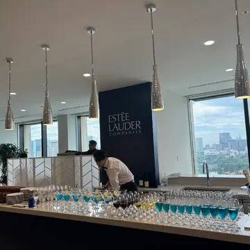 ELCジャパン社のクリスマスコフレイベントで提供されたドリンク