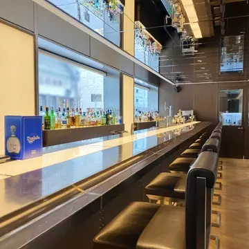 2階のカウンター席