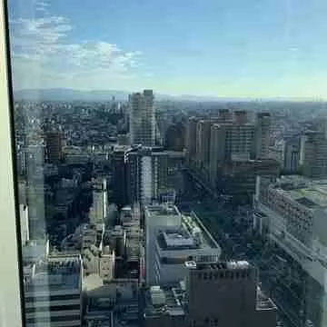 ハルカス１６階より快晴