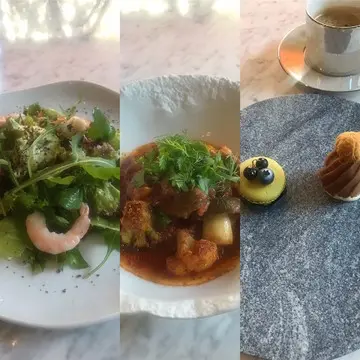 ブラック&ホワイトで女子会ランチの画像_3