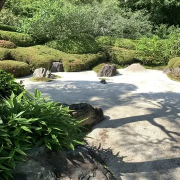鎌倉　明月院　枯山水庭園　枯山水