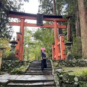 羽黒山　山頂鳥居