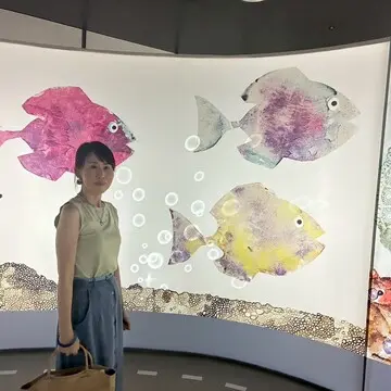 《スイミーの海の世界》を体験