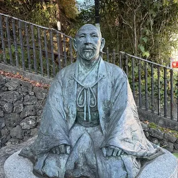 有馬温泉にある豊臣秀吉像