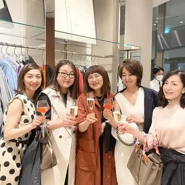 エクラチームで乾杯