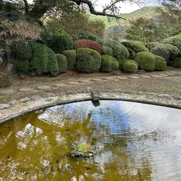 仙郷桜別邸奥の樹々　庭