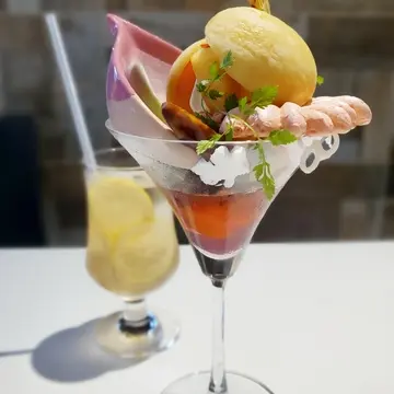 メレンゲやレース寒天も素敵です。