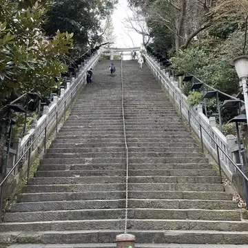 愛宕神社の急階段