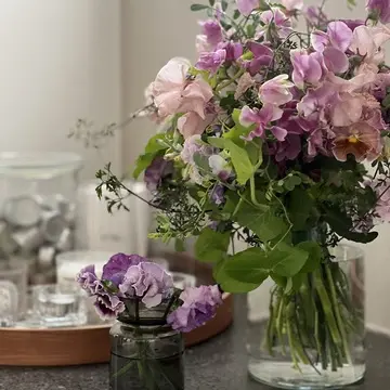 花とインテリア