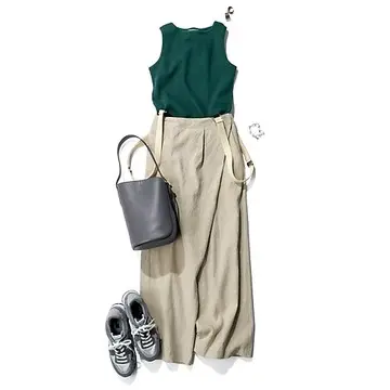 muller of yoshiokubo×eclat
【宮崎桃代さん別注】リネン混ツイストパンツ
￥42,900