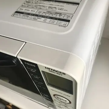 綺麗になった電子レンジ