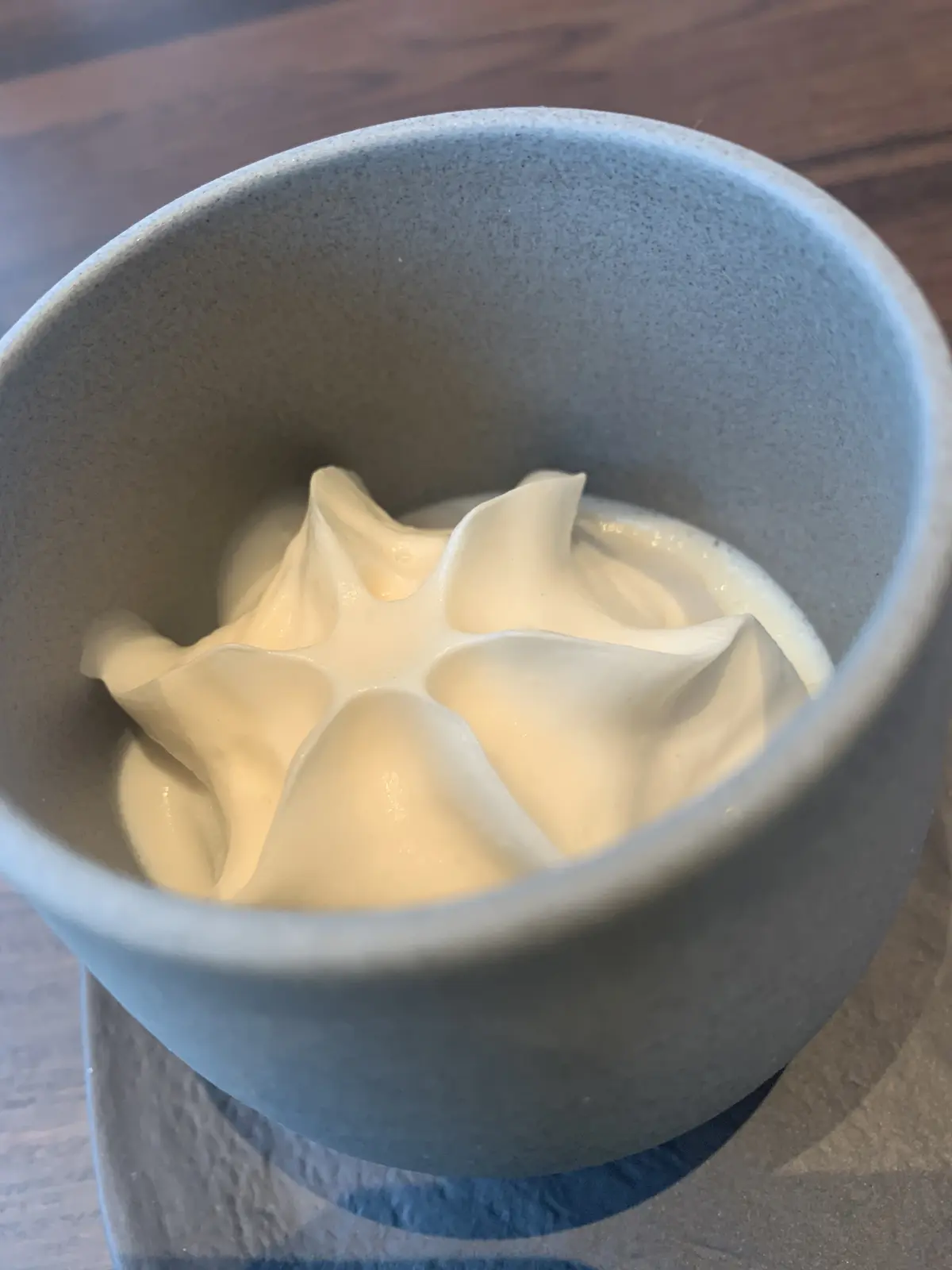 豆乳と湯葉のムース