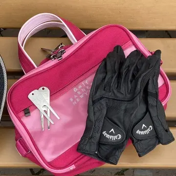 ゴルフ　バーニーズニューヨーク　キャロウェイ　グローブ　グリーンフォーク　ゴルフバッグ