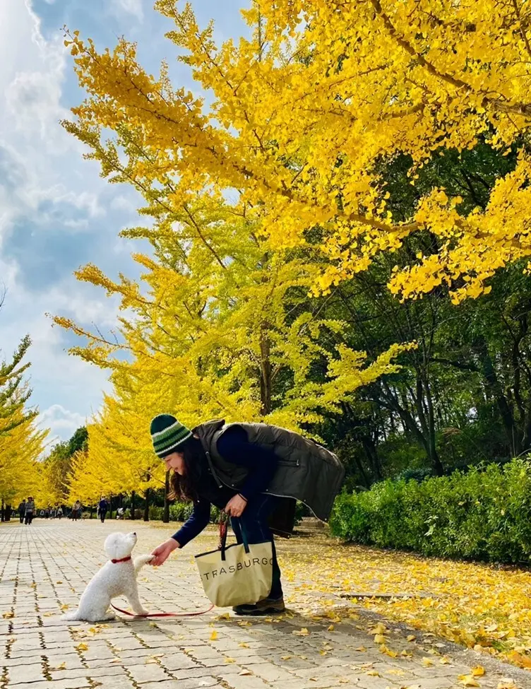 エクラ 華組　松ヶ崎由紀子さんの愛犬