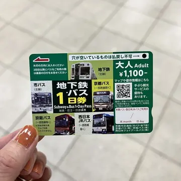 地下鉄・バス1日券