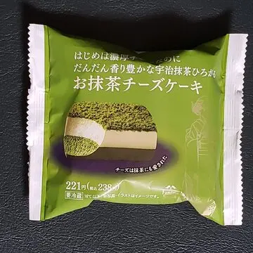 抹茶チーズケーキ