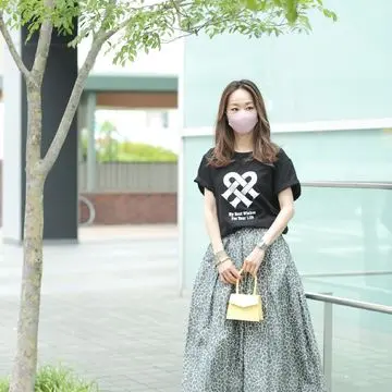 drawer ヒョウ柄　レオパードスカート　マキシスカート