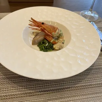 ディナーコースのお料理