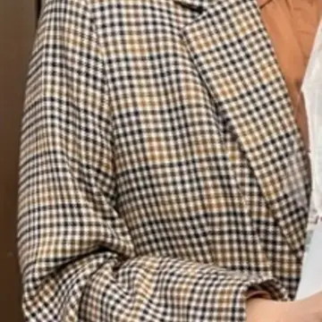 guチェック柄ジャケット