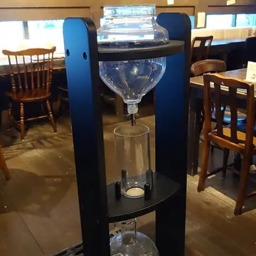 赤居文庫コーヒーのガラスのやつ