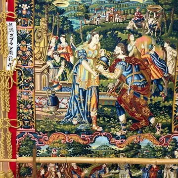 函谷鉾
新調前掛け