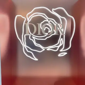 Diorイベント会場内